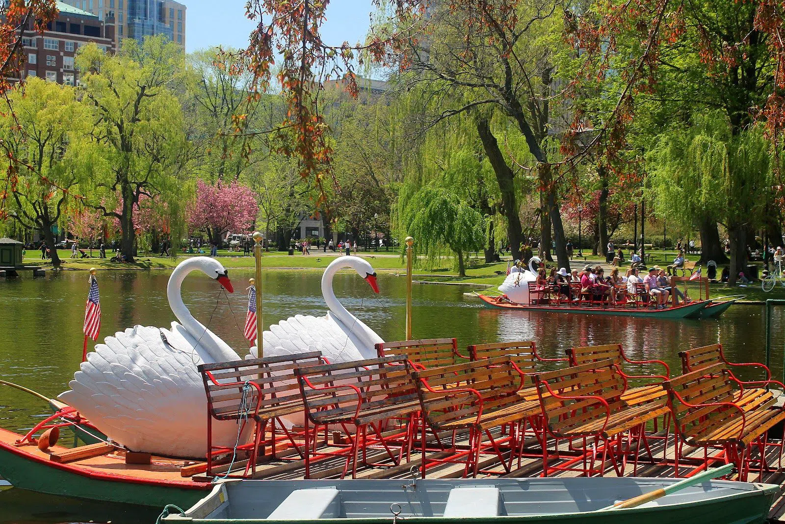 Public Garden & Swan Boats, Boston